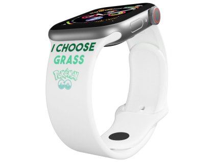 Apple watch řemínek Pokemon bílý