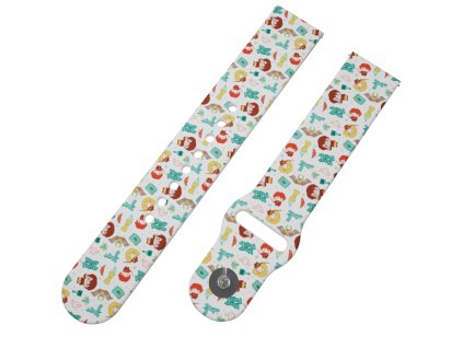 HARRY POTTER - KRESLENÉ POSTAVIČKY 2 řemínek 20 mm0035 W112 WHT A