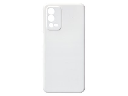 Jednobarevný kryt bílý na Oppo A55 4GOPPO A55 4G white