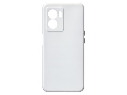 Jednobarevný kryt bílý na Oppo A77 2022 5GOPPO A77 2022 5G white