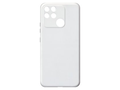 Jednobarevný kryt bílý na Oppo Realme NARZO 50aOPPO REALME NARZO 50A white