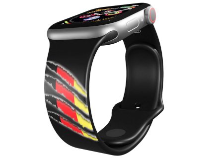 Apple watch řemínek Německá vlajka černý