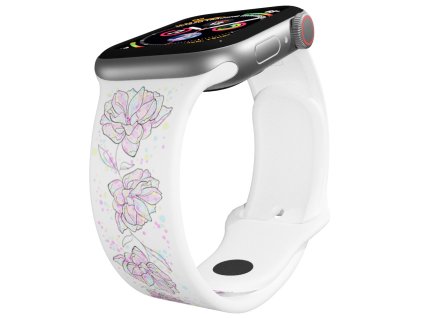 Apple watch řemínek Divoká růže (Rozměr 42/44/45/46/49mm)