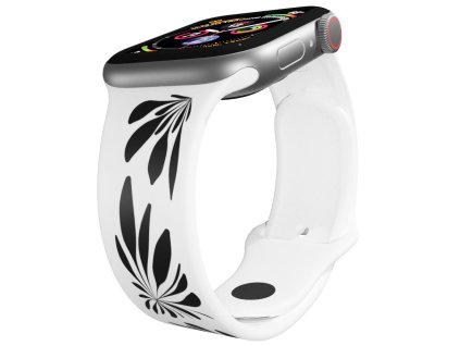 Apple watch řemínek Příroda bílý