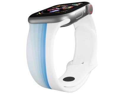 Apple watch řemínek Modrá duha (Rozměr 42/44/45/46/49mm)
