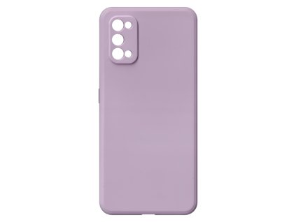 Jednobarevný kryt levandulový na Oppo Realme 7 ProOPPO REALME 7 PRO levander