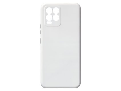 Jednobarevný kryt bílý na Oppo Realme 8 Pro 4GOPPO REALME 8 PRO 4G white
