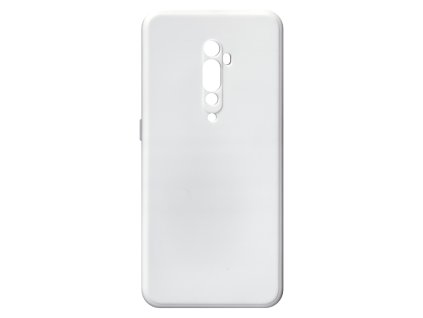 Jednobarevný kryt bílý na Oppo Reno 2OPPO RENO 2 white