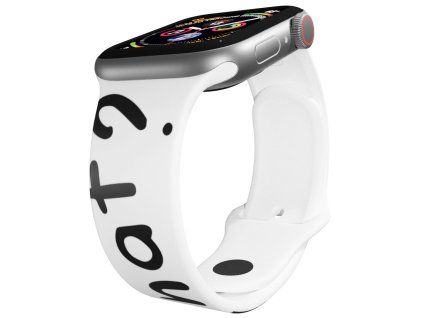 Apple watch řemínek WHAT? (Rozměr 42/44/45/46/49mm)