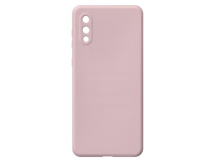 Jednobarevný kryt růžový na Samsung Galaxy A02GALAXY A02 pink