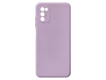 Jednobarevný kryt levandulový na Samsung Galaxy A03S / A037 GA03 S A037 G levander