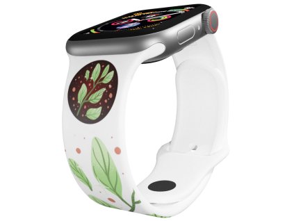 Apple watch řemínek Země bílý