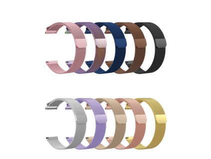 Milánský tah magnetický 22mm (Barevná varianta Žlutý)