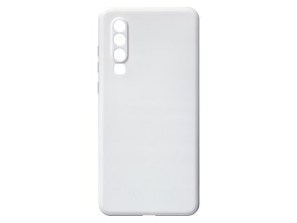 Jednobarevný kryt bílý na Huawei P30HUAWEI P30 white