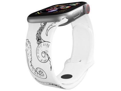 Apple watch řemínek Chobotnice bílý