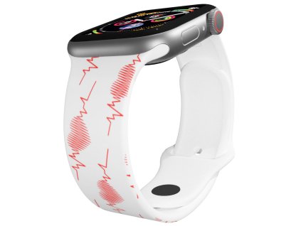 Apple watch řemínek EKG 2 (Barva Bílá, Rozměr 42/44/45/46/49mm)