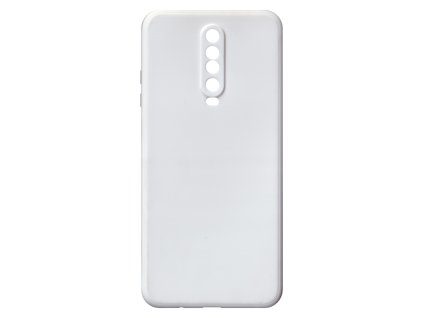 Jednobarevný kryt bílý na Xiaomi Redmi K30 5GXIAOMI REDMI K30 5G white