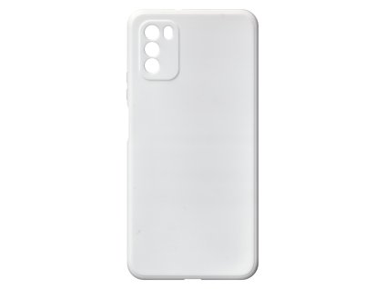 Jednobarevný kryt bílý na Xiaomi Poco M3XIAOMI POCO M3 white
