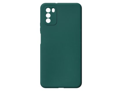 26345 jednobarevny kryt zeleny na xiaomi poco m3xiaomi poco m3 green