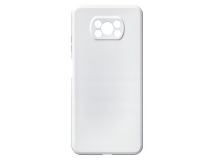 26474 jednobarevny kryt bily na xiaomi poco x3 proxiaomi poco x3 pro white