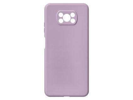 Jednobarevný kryt levandulový na Xiaomi Poco X3 NFCXIAOMI POCO X3 NFC levander