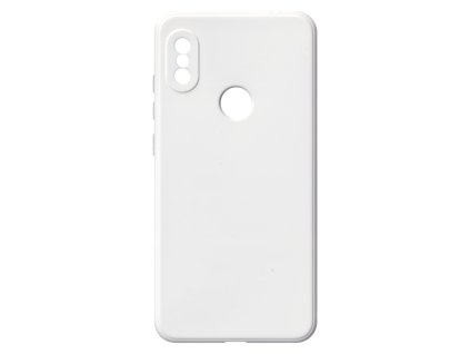Jednobarevný kryt bílý na Xiaomi Note 6 ProXIAOMI NOTE 6 PRO white