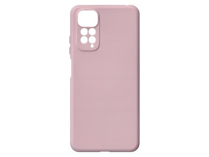 Jednobarevný kryt pískově růžový na Xiaomi Note 11S 4GXIAOMI NOTE 11S 4G pink