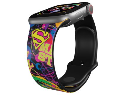 Apple watch řemínek Superman - GraffitiApple watch Apple watch řemínek Superman - GraffitiSuperman - Graffiti černý