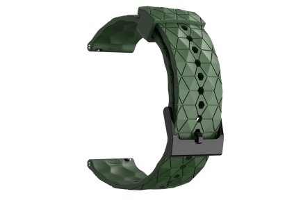 Řemínek se vzorem diamantu 22mm (Barevná varianta Bílý)