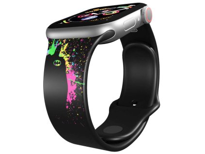 Apple watch řemínek Batman - Barevný černý