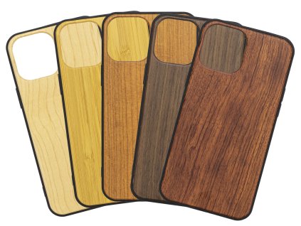Dřevěný kryt pro iPhone 13 (Barevná varianta Ořech)