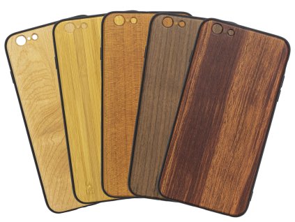 Dřevěný kryt pro iPhone 6/6s (Barevná varianta Ořech)