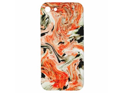 8949 oranzovy mramor pro iphone 7 8 se2020oranzovy mramor