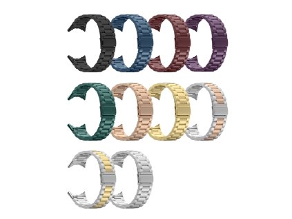 Celokovový řemínek pro Google Pixel Watch (Barevná varianta Stříbrný)