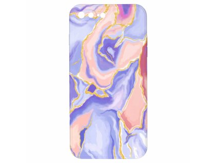 8985 fialovo ruzovy mramor pro iphone 7 8 plusfialovo ruzovy mramor
