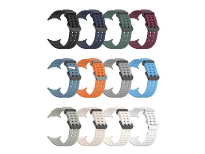 Perforovaný řemínek pro Samsung Galaxy Watch Ultra (Barva náramku Bílá)