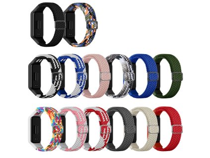 Set 2v1 pro Mi band 8 Active / Redmi Band 2 (Barevná varianta Červený)