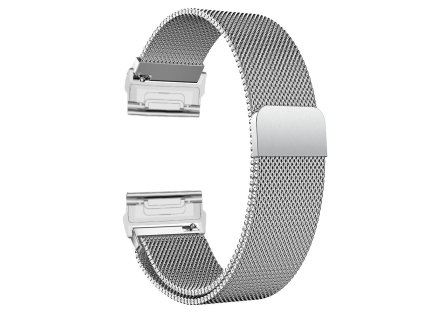 QuickFit magnetický milánský tah 20mm (Barevná varianta Stříbrný)