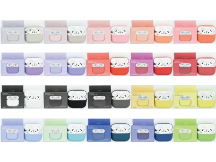 Jednobarevný obal pro AirPods 4 (Barva Yellow)