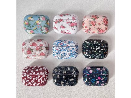 Květinový obal pro AirPods PRO / 2 PRO (typ 9)