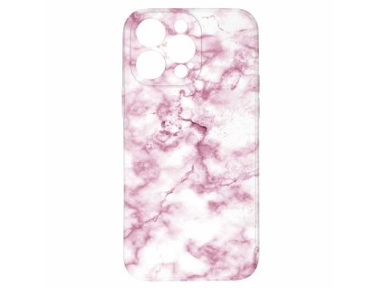 9909 ruzovy mramor pro iphone 14 pro maxruzovy