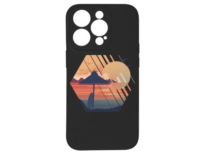 Západ slunce černý pro iPhone 14 Prok29blk