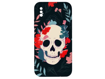 10893 lebka s kvety pro iphone x xslebka 1