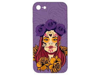 10923 lebka s kvety 2 pro iphone 7 8 se2020jebka s kvety