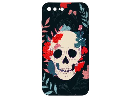 10947 lebka s kvety pro iphone 7 8 pluslebka1