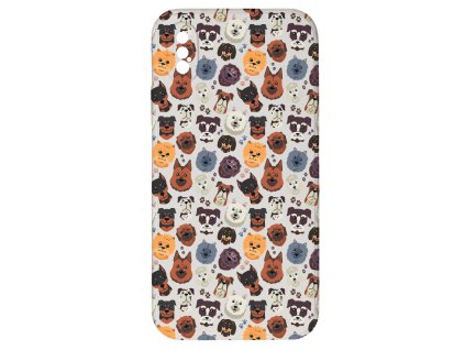 Psí hlavy pro iPhone X/XSk06