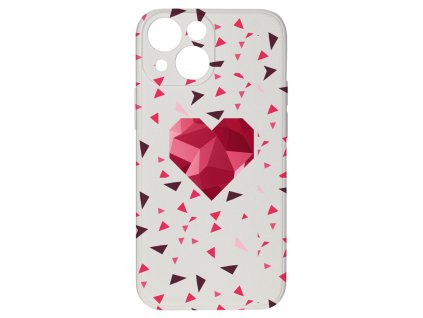 Srdce s trojůhelníky pro iPhone 13 Miniv03
