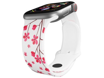 Apple watch řemínek SakuraApple watch Apple watch řemínek SakuraSakura bílý