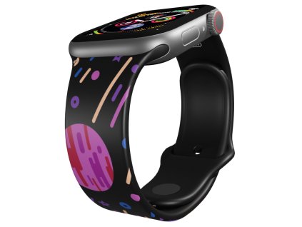Apple watch řemínek Planetky (Rozměr 42/44/45/46/49mm)