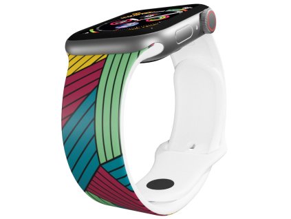 Apple watch řemínek Popruhy bílý